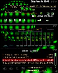 noctis City Parade Winamp skin 6.0