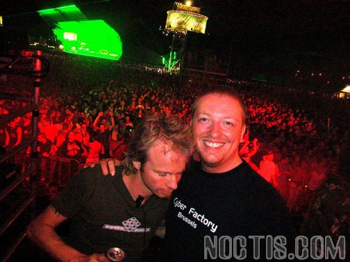 Joost de Lijser, Nemio, Stephen, Murvin Jay, Marko, Dr Motte,Technasia, Dave Angel, Claude Young, Steve Cop, Michel De Hey, Luke Slater, Claude the creator of the CP ... and 250.000 of YOU ALL