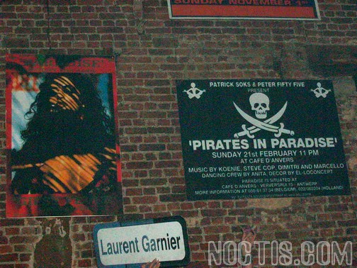 Paradise 10 Oct. 2003 by Patrick Socks, at Caf d'Anvers