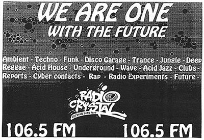 radio crystal flyer 1994